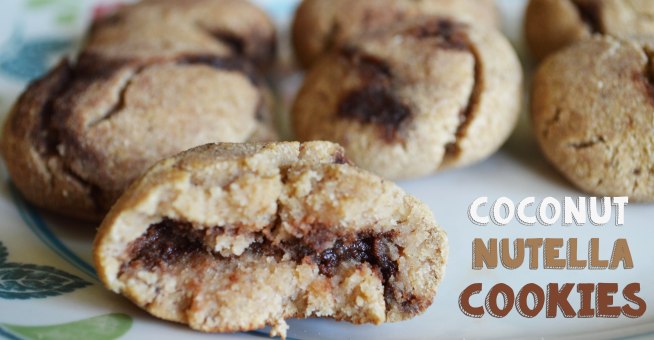 nutella coconut cookies copy